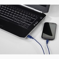 6. Hama Kabel USB-C - USB 2.0 A Flexi-Slim 0.75 M Niebieski