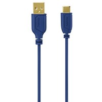 2. Hama Kabel USB-C - USB 2.0 A Flexi-Slim 0.75 M Niebieski