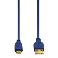 1. Hama Kabel USB-C - USB 2.0 A Flexi-Slim 0.75 M Niebieski