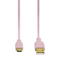 1. Hama Kabel USB-C - USB 2.0 A Flexi-Slim 0.75 M Różowy