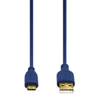 4. Hama Kabel USB-C - USB 2.0 A Flexi-Slim 0.75 M Niebieski