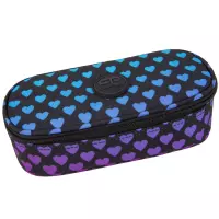 1. Coolpack Campus Piórnik Tuba Usztywniona z Organizerem Dark Marshmallow F062908
