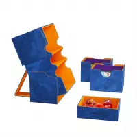 5. Gamegenic: Stronghold 200+ XL Convertible - Pudełko na Karty - Blue/Orange - Exclusive Line