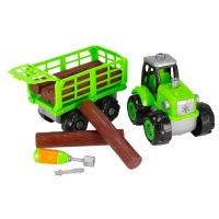 5. Mega Creative Traktor z Przyczepką Na Bele Drewna 482971