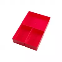 3. Gamegenic: Token Silo Card Add-On - Pojemniki - Red - 3 szt.
