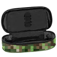 4. Paso Piórnik Tuba Usztywniona Pixel Green PP25PX-013