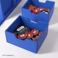 14. Gamegenic: Star Wars Unlimited - Double Deck Pod - Pudełko na Karty - Blue