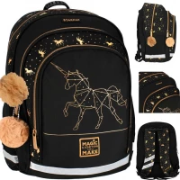 2. Starpak Plecak Szkolny Gold Unicorn 486094