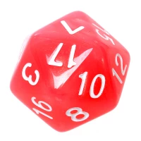 8. Komplet kości REBEL RPG - Kamienie Księżycowe - Awenturyn