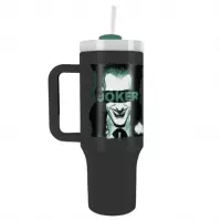 3.  Kubek Podróżny ze Słomką DC Comics Joker - 1180 ml