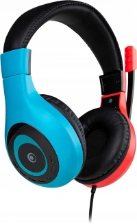 5. BIG BEN SWITCH/PC Słuchawki do Konsoli V.1 - RED+BLUE