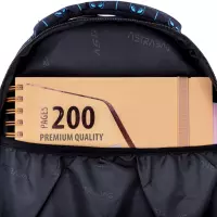 4. AstraBag Plecak Szkolny AB330 Neon UFO 502025012