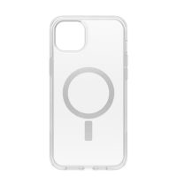 1. OtterBox Symmetry Clear Plus - obudowa ochronna do iPhone 15 kompatybilna z MagSafe (clear)