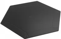 2. Gamegenic: Magnetic Dice Tray - Hexagonal - Sześciokątna Mata do Kości - Black/Pink