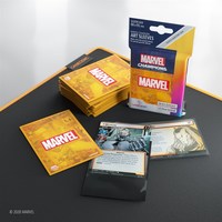 6. Gamegenic: MARVEL Art Sleeves (66 mm x 91 mm) - Koszulki na Karty - Orange 50+1 szt.