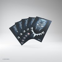 5. Gamegenic: MARVEL Art Sleeves (66 mm x 91 mm) - Koszulki na Karty - Black Panther 50+1 szt.