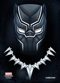 1. Gamegenic: MARVEL Art Sleeves (66 mm x 91 mm) - Koszulki na Karty - Black Panther 50+1 szt.