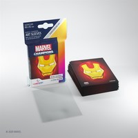 2. Gamegenic: MARVEL Art Sleeves (66 mm x 91 mm ) - Koszulki na Karty - Iron Man 50+1 szt.