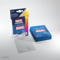 2. Gamegenic: MARVEL Art Sleeves (66 mm x 91 mm) - Koszulki na Karty - Blue 50+1 szt.