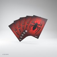 5. Gamegenic: MARVEL Art Sleeves (66 mm x 91 mm) - Koszulki na Karty - Spider-man 50+1 szt.