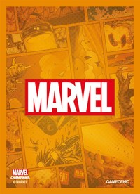 1. Gamegenic: MARVEL Art Sleeves (66 mm x 91 mm) - Koszulki na Karty - Orange 50+1 szt.