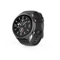 6. Hama Fit Watch 6910 Smartwatch IP68 Tętno Pulsoksymetr GPS Czarny
