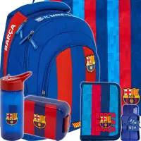 1. Astra Zestaw Szkolny 5el. FC Barcelona Plecak AB330 502024133 + Worek 507023033 + Piórnik 503023058 + 511025014 + 511025015