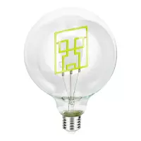 3. Żarówka Neonowa Minecraft Creeper
