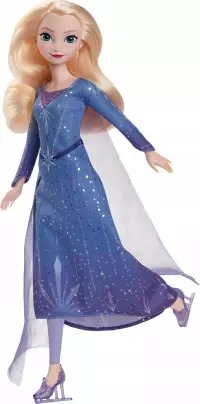 5. Mattel Lalka Frozen Łyżwiarka Elsa JBG53 