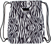1. Starpak Plecak Worek Szkolny na Sznurkach Zebra