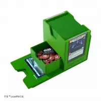 11. Gamegenic: Star Wars Unlimited Card Game - Twin Suns Deck Pod - Pudełko na Karty - Green