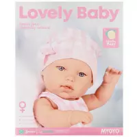 3. Mega Creative Lalka Bobas 33cm + Akcesoria Dziewczynka 543724