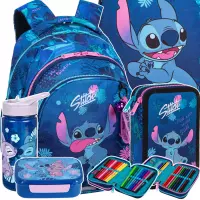 1. CoolPack Zestaw Szkolny Stitch Blue 5el Plecak F029780 + Worek F054780 + Piórnik F066780