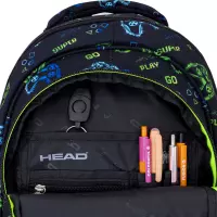 4. Head Plecak Szkolny AB330 Go Playing Neon 502025041