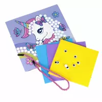 3. Starpak Zestaw Kreatywny Książeczka z Mozaikami Unicorn 549165