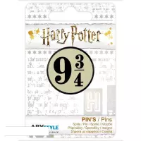 1. Przypinka Harry Potter - Peron 9 3/4 Wersja 2