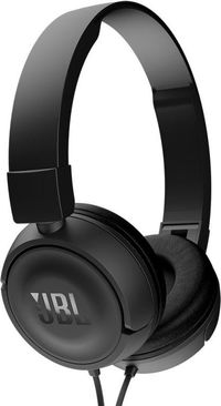 1. JBL Słuchawki Nauszne z Mikrofonem T450 Black