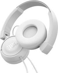 2. JBL Słuchawki Nauszne z Mikrofonem T450 White