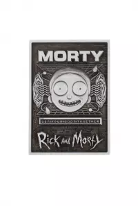 2. Rick and Morty Zestaw: Stojak na telefon +3x Płytki Digiplates