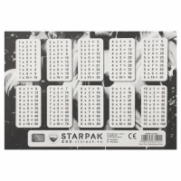 3. Starpak Plan Lekcji z Tabliczką Mnożenia A5 Horse Konik 536140