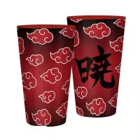 4. Duża Szklanka Naruto Shippude - Akatsuki