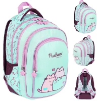 1. St.Majewski Plecak Szkolny BP-58 Pusheen Pastel 657320