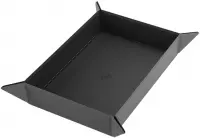1. Gamegenic: Magnetic Dice Tray - Rectangular - Mata do Kości - Black/Gray