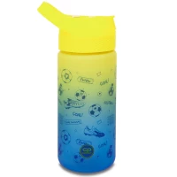 2. CoolPack Bibby Bidon na napoje 420ml Football 2T Z08339 + Śniadaniówka Snack Gradient Ocean Z07509