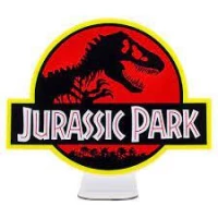 1. Lampka Ścienna / Biurkowa Jurassic Park - Logo