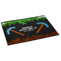 2. STARPAK Blok Techniczny Pixel Game2 A4 10 Kartek 492046