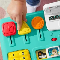 4. Fisher Price Muzyczny Stolik DJ Zabawka Edukacyjna HRB65