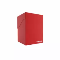 4. Gamegenic: Deck Holder 100+ - Pudełko na Karty - Red
