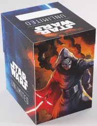 2. Gamegenic: Star Wars Unlimited - Soft Crate - Pudełko na Karty - Rey/Kylo Ren