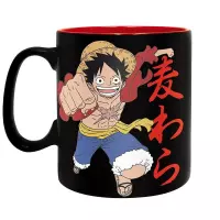 3. Kubek One Piece - Luffy & Skull